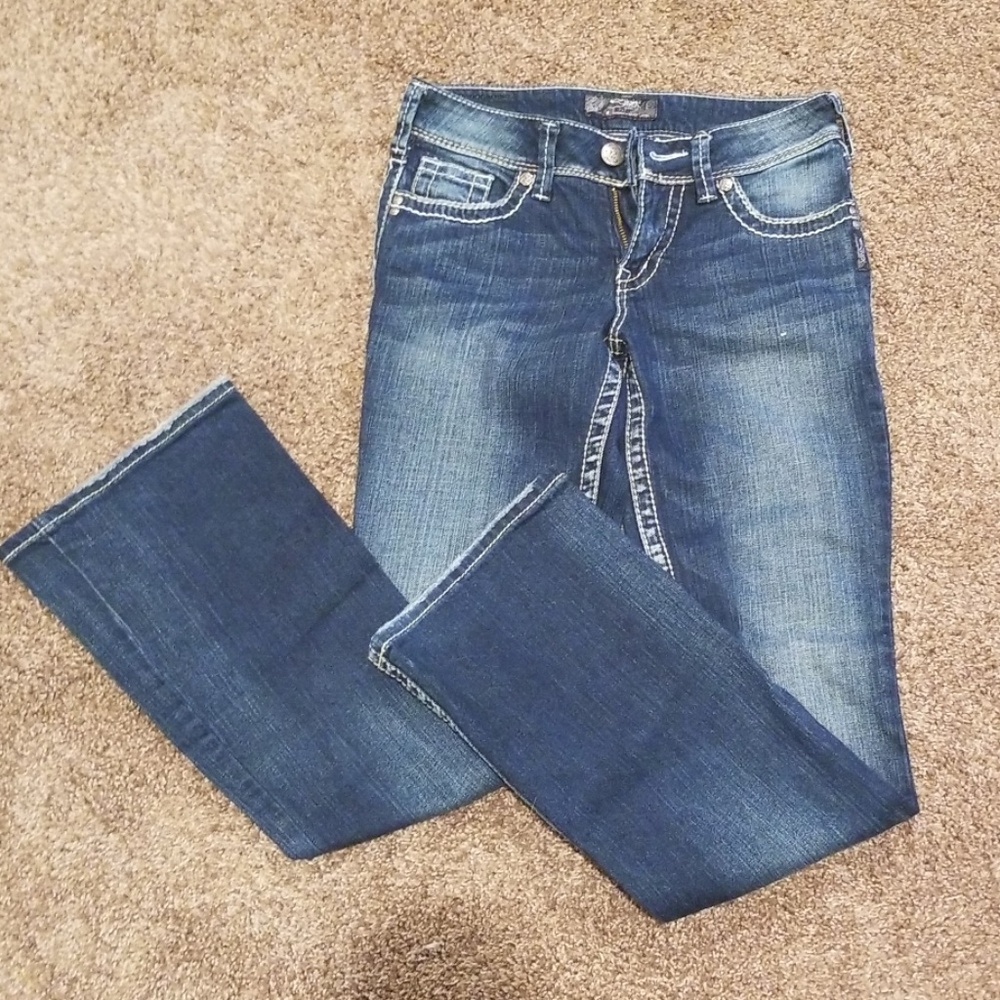 Silver Suki boot cut jeans